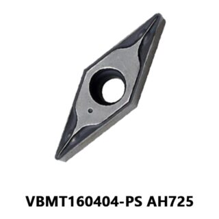 Original Tungaloy VBMT160404-PS AH725 Carbide Turning Insert - Diamond 35° | Stainless Steel & More (10 PCS)