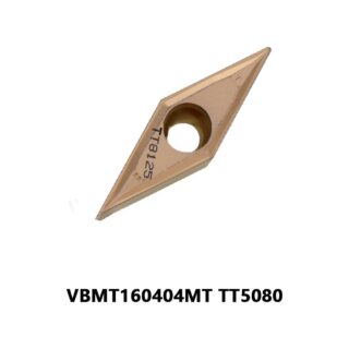 Original TaeguTec VBMT160404MT TT5080 Carbide Insert - Diamond 35° (10 PCS)