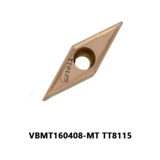 Original TaeguTec VBMT160408-MT TT8115 Carbide Insert - Diamond 35° (10 PCS)