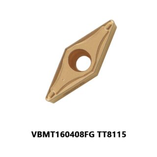 Original TaeguTec VBMT160408FG TT8115 Carbide Insert - Diamond 35° (10 PCS)