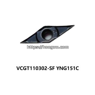 Original ZCC-CT VCGT110302-SF YNG151C Carbide Turning Insert - Diamond 35° | Steel, Stainless Steel (10 PCS)