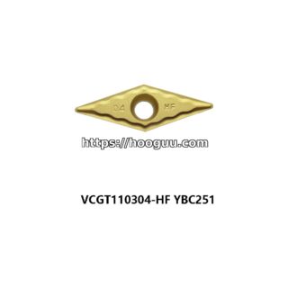 Original ZCC-CT VCGT110304-HF YBC251 Carbide Insert - Diamond 35° | Steel & More (10 PCS)