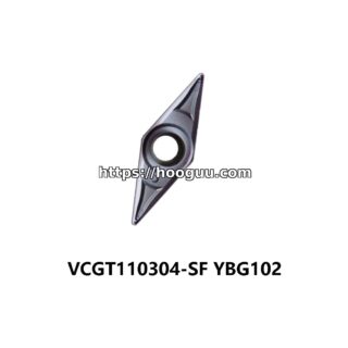 Original ZCC-CT VCGT110304-SF YBG102 Carbide Insert - Diamond 35° | Steel & More (10 PCS)