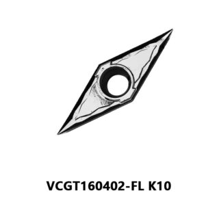 Original TaeguTec VCGT160402FL Carbide Insert - Diamond 35° (10 PCS) K10 VCGT160402FL K10