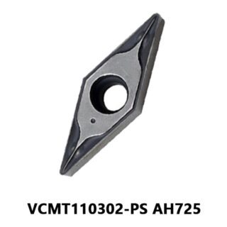 Original Tungaloy VCMT110302-PS AH725 Carbide Turning Insert - Diamond 35° | Stainless Steel & More (10 PCS)