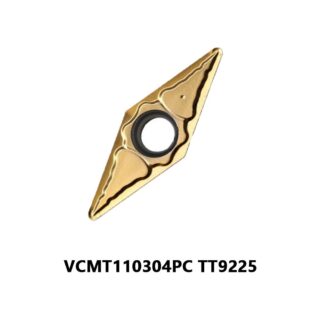 Original TaeguTec VCMT110304PC TT9225 Carbide Insert - Diamond 35° | Steel (10 PCS)