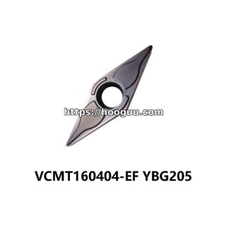 Original ZCC-CT VCMT160404-EF YBG205 Carbide Turning Insert - Diamond 35° | Steel & More (10 PCS)