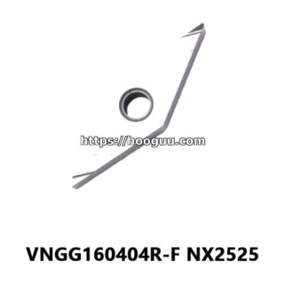 Original Mitsubishi VNGG160404R-F NX2525 Carbide Turning Insert – Diamond 35° | Steel, Cast Iron (10 PCS)