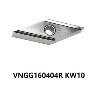 Original Kyocera VNGG160404R Carbide Turning Insert - Diamond 35° (10 PCS) KW10 VNGG160404R KW10
