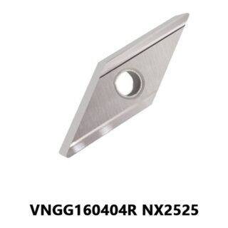 Original Mitsubishi VNGG160404R NX2525 Carbide Turning Insert - Diamond 35° | Steel (10 PCS)