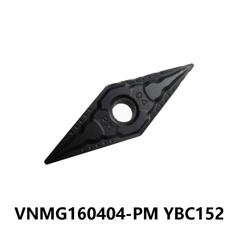 ZCC VNMG160404-PM YBC152 Carbide Turning Insert - Diamond 35° | Steel (10 PCS)