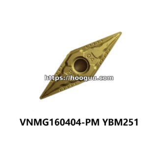 Original ZCC-CT VNMG160404-PM YBM251 Carbide Turning Insert - Diamond 35° | Steel & More (10 PCS)
