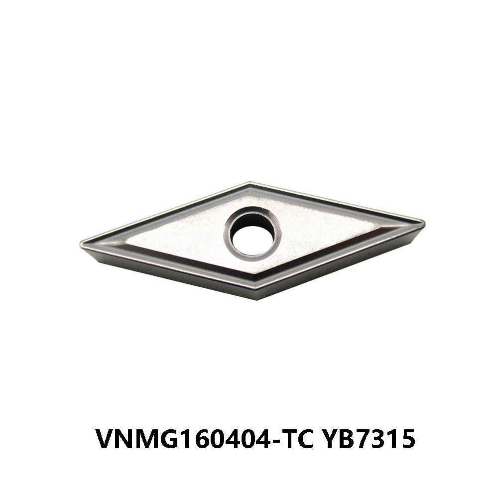 ZCC VNMG160404-TC YB7315 Carbide Turning Insert - Diamond 35° (10 PCS)