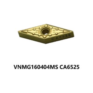 Original Kyocera VNMG160404MS CA6525 Carbide Turning Insert - Diamond 35° | Steel (10 PCS)