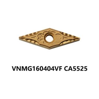 Original Kyocera VNMG160404VF CA5525 Carbide Turning Insert - Diamond 35° | Steel (10 PCS)