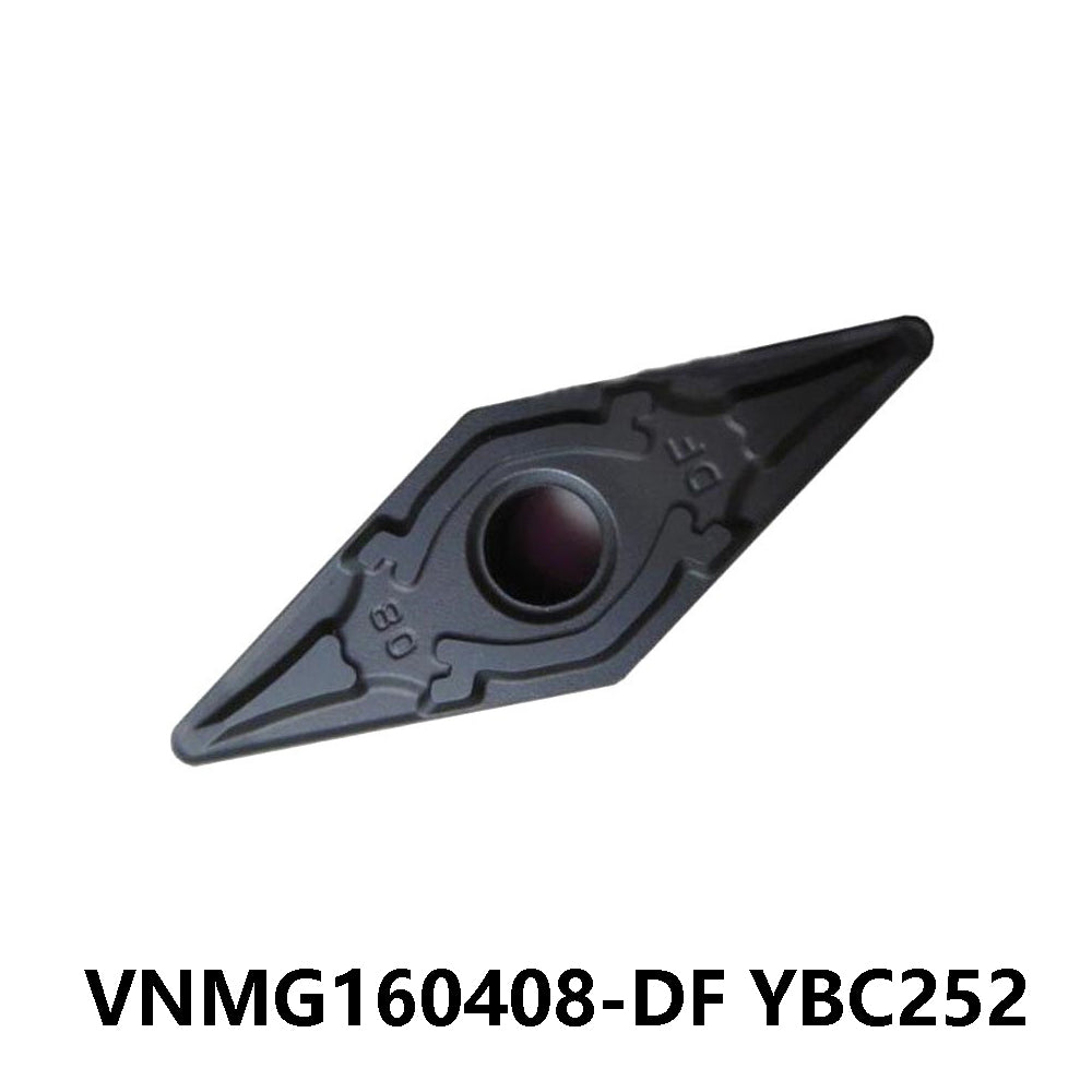 ZCC VNMG160408-DF YBC252 Carbide Turning Insert - Diamond 35° | Steel, Cast Iron, Non-ferrous (10 PCS)