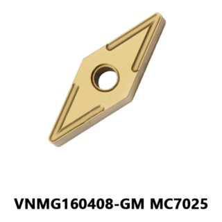Original Mitsubishi VNMG160408-GM MC7025 Carbide Turning Insert - Diamond 35° | Steel (10 PCS)