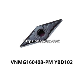 Original ZCC-CT VNMG160408-PM YBD102 Carbide Turning Insert - Diamond 35° | Steel (10 PCS)