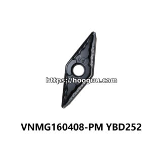 Original ZCC-CT VNMG160408-PM YBD252 Carbide Turning Insert - Diamond 35° | Steel (10 PCS)