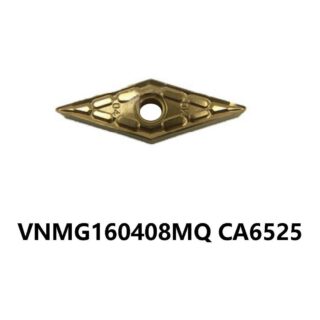 Original Kyocera VNMG160408MQ CA6525 Carbide Turning Insert - Diamond 35° | Steel (10 PCS)