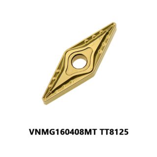 Original TaeguTec VNMG160408MT TT8125 Carbide Insert - Diamond 35° | Steel (10 PCS)