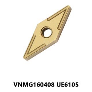 Original Mitsubishi VNMG160408 UE6105 Carbide Turning Insert - Diamond 35° (10 PCS)