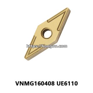 Original Mitsubishi VNMG160408 UE6110 Carbide Turning Insert - Diamond 35° | Steel, Cast Iron, Carbon Steel (10 PCS)