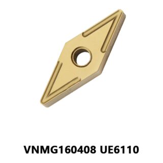 Original Mitsubishi VNMG160408 UE6110 Carbide Turning Insert - Diamond 35° (10 PCS)