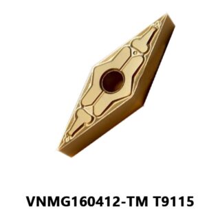 Original Tungaloy VNMG160412-TM T9115 Carbide Turning Insert - Diamond 35° | Steel (10 PCS)