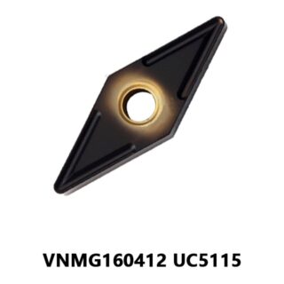 Original Mitsubishi VNMG160412 UC5115 Carbide Turning Insert - Diamond 35° | Steel (10 PCS)