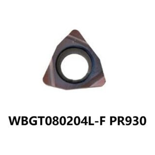 Original Kyocera WBGT080204L-F PR930 Carbide Turning Insert - Trigon 80° (10 PCS)
