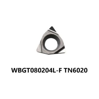 Original Kyocera WBGT080204L-F TN6020 Carbide Turning Insert - Trigon 80° (10 PCS)