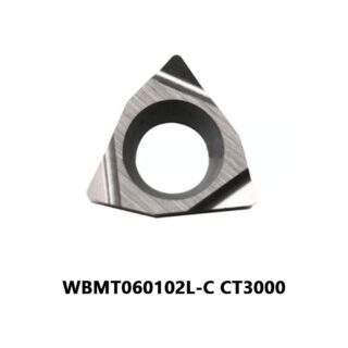 Original TaeguTec WBMT060102L-C CT3000 Carbide Insert - Trigon 80° (10 PCS)