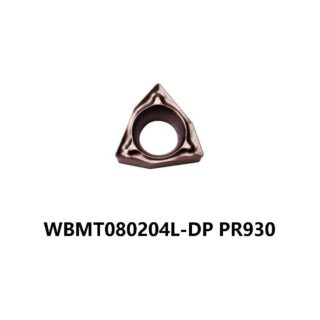 Original Kyocera WBMT080204L-DP PR930 Carbide Turning Insert - Trigon 80° (10 PCS)