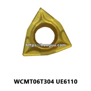 Original Mitsubishi WCMT06T304 UE6110 Carbide Turning Insert - Trigon 80° | Steel & More (10 PCS)
