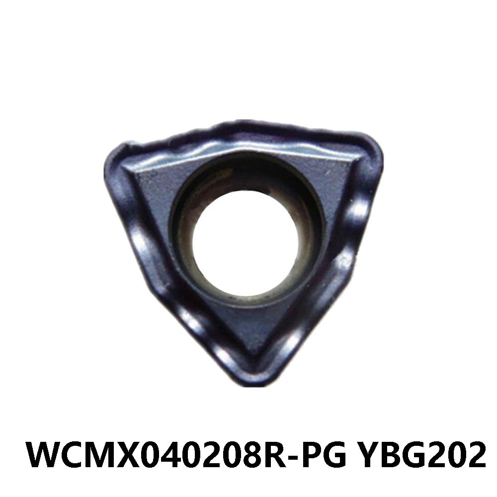 ZCC WCMX040208R-PG YBG202 Carbide Insert - Trigon 80° | Steel (10 PCS)