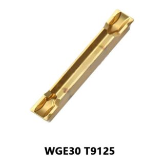 Original Tungaloy TUNGALOY T9125 Carbide Grooving/Parting Insert - Triangle | Steel (10 PCS) WGE30 T9125