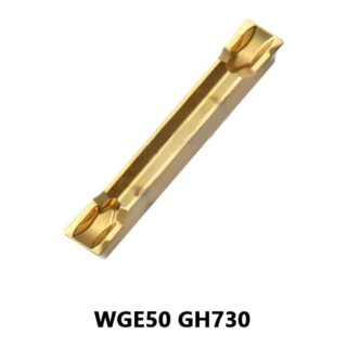 Original Tungaloy TUNGALOY GH730 Carbide Grooving/Parting Insert - Triangle (10 PCS) WGE50 GH730