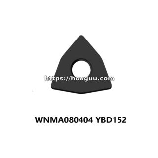 Original ZCC-CT WNMA080404 YBD152 Carbide Turning Insert - Trigon 80° | Steel, Cast Iron (10 PCS)