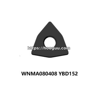 Original ZCC-CT WNMA080408 YBD152 Carbide Turning Insert - Trigon 80° | Cast Iron (10 PCS)