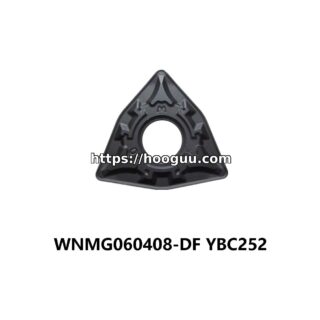 Original ZCC-CT WNMG060408-DF YBC252 Carbide Turning Insert - Trigon 80° | Steel, Stainless Steel (10 PCS)