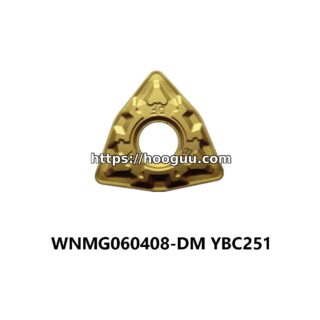 Original ZCC-CT WNMG060408-DM YBC251 Carbide Turning Insert - Trigon 80° (10 PCS)