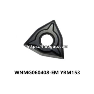 Original ZCC-CT WNMG060408-EM YBM153 Carbide Turning Insert - Trigon 80° | Steel, Stainless Steel (10 PCS)