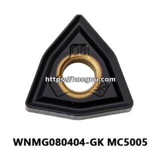 Original Mitsubishi WNMG080404-GK MC5005 Carbide Turning Insert - Trigon 80° | Steel & More (10 PCS)