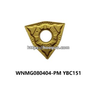 Original ZCC-CT WNMG080404-PM YBC151 Carbide Turning Insert - Trigon 80° | Steel, Cast Iron, Non-ferrous (10 PCS)