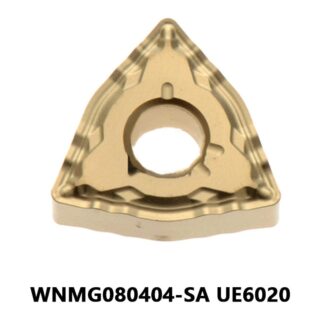 Original Mitsubishi WNMG080404-SA UE6020 Carbide Turning Insert - Trigon 80° (10 PCS)