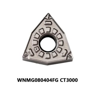 Original TaeguTec WNMG080404FG CT3000 Carbide Insert - Trigon 80° (10 PCS)