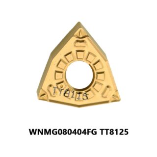 Original TaeguTec WNMG080404FG TT8125 Carbide Insert - Trigon 80° | Steel (10 PCS)