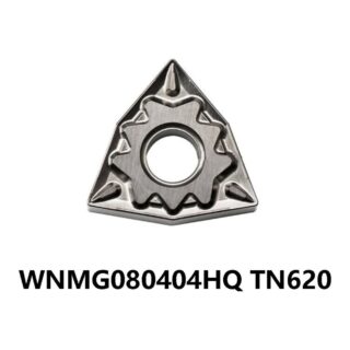 Original Kyocera WNMG080404-HQ TN620 Carbide Turning Insert - Trigon 80° | Steel (10 PCS)