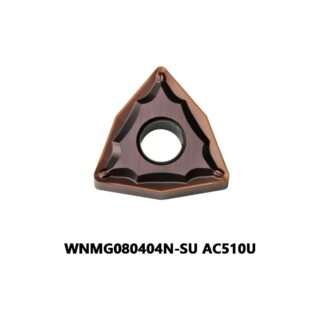 Original Sumitomo WNMG080404N-SU AC510U Carbide Turning Insert - Trigon 80° (10 PCS)
